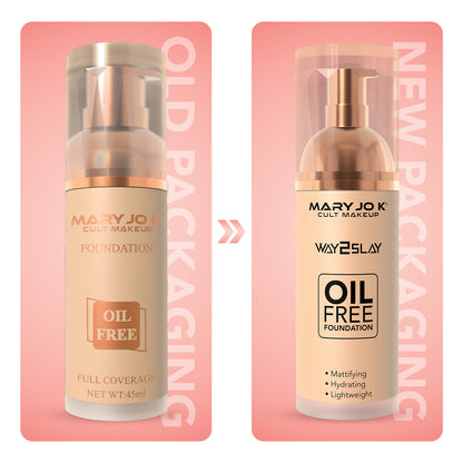 Oil Free - Full Coverage Foundation W2S
