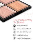 Radiance 4 in 1 Highlighter Palette