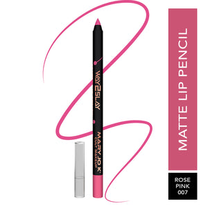 Matte Lip Pencil -  007 - ROSE PINK