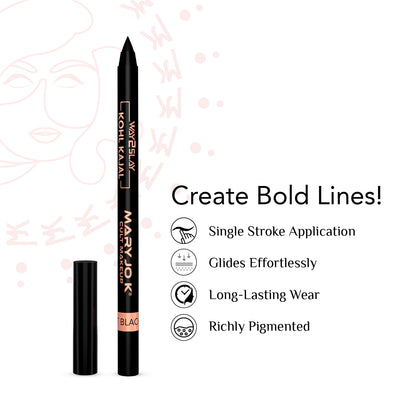 Single Stroke Kajal Pencil