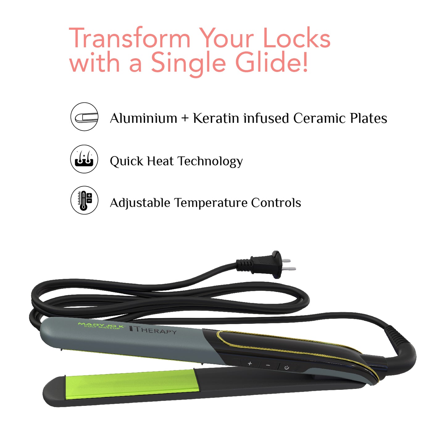 Smoothing Iron Hair Straightener CE