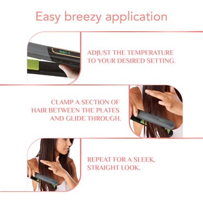 Smoothing Iron Hair Straightener CE