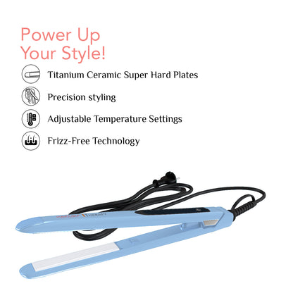 Titanium Pro Ceramic Super Hard Plate Straightener- L 25mm CE