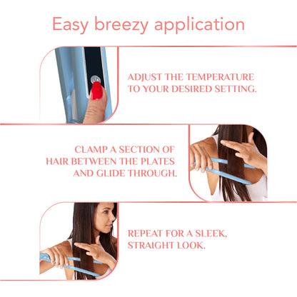 Titanium Pro Ceramic Super Hard Plate Straightener- XL 40mm CE