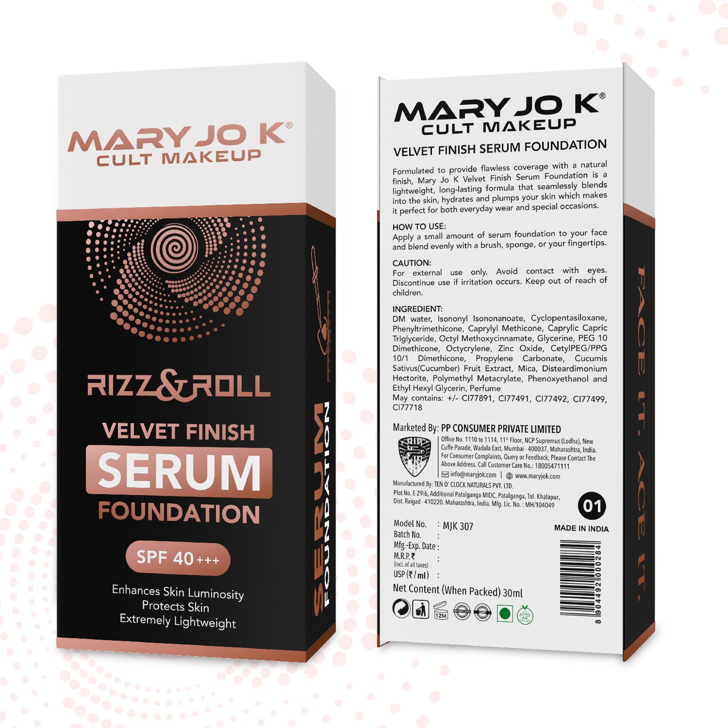 Velvet Finish Serum Foundation