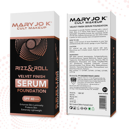 Velvet Finish Serum Foundation