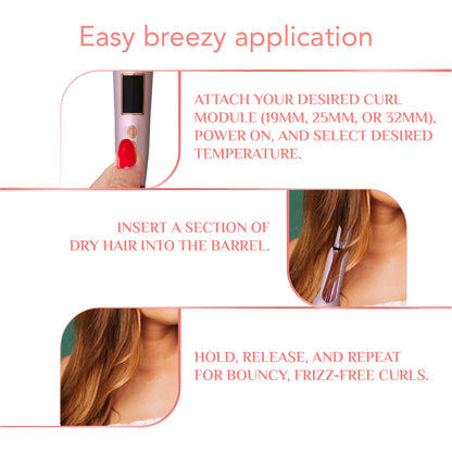 MJK Automatic Curling Iron